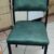 METAL STRUCTURE CHAIR W SYNTHETIC VELVET UPHOLSTERY